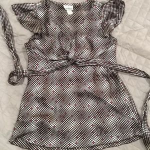 Anne Charles satin shirt size medium